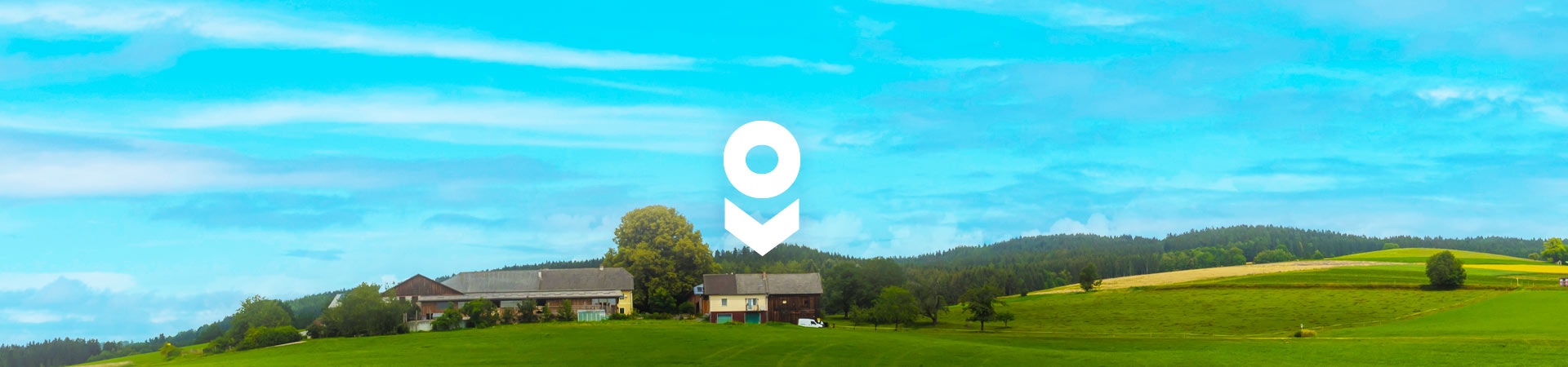 Austria house receiving satellite internet